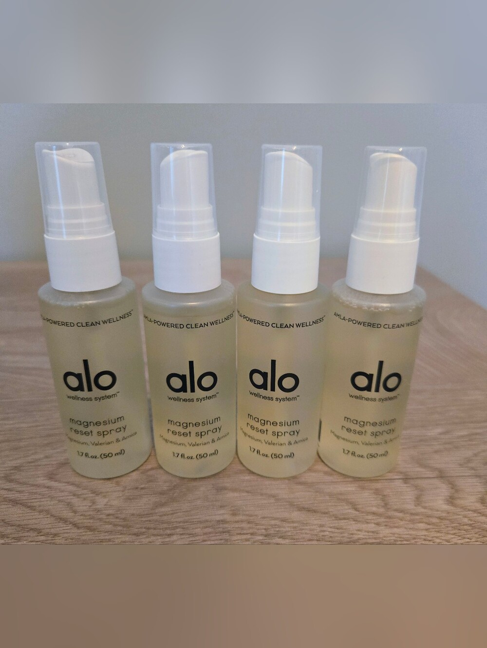 Alo Yoga Magnesium Reset Sprays (4)  1.7 Fl Oz 50ml Bottles